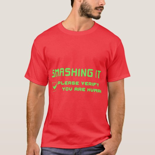 T-shirt Famille Smashing Life (Devant)