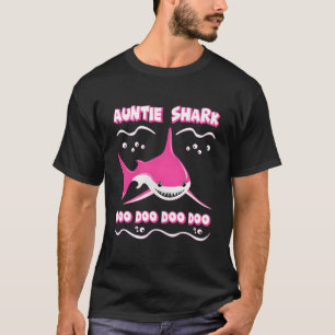 T-shirt Famille Tatie Requin