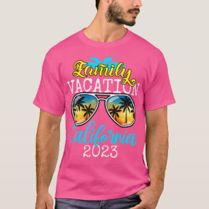 T-shirt Famille Vacay Squad Mode Famille Vacances Californ