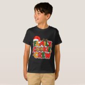 T-shirt Family Cookie Crew Eating Christmas Gingerbread Te (Devant entier)