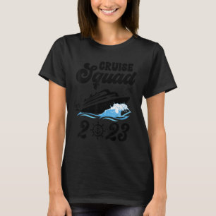 T-shirt Family Cruise Squad 2023 Family Matching Group Squ