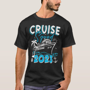 T-shirt Family Cruise Squad 2023 Family Matching Group Squ