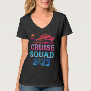 T-shirt Family Cruise Squad 2023 Family Matching Group Squ