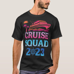 T-shirt Family Cruise Squad 2023 Family Matching Group Squ