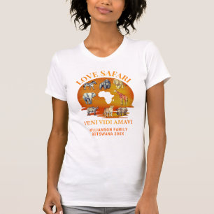 T-shirt Family Group LOVE SAFARI Souvenir