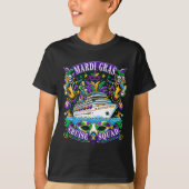 T-shirt Family Mardi Gras Cruise Squad Vacation Trip Ship (Devant)