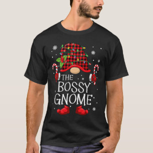 T-shirt Family Matching Group The Bossy Gnome Noël