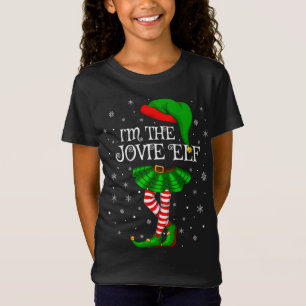 T-Shirt Family Matching Je suis The Jovie Elf Christmas