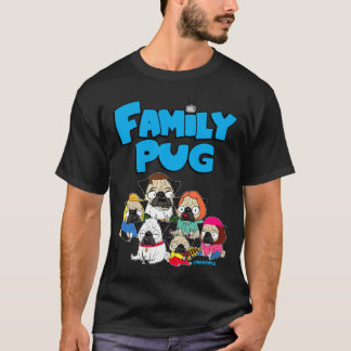T-SHIRT FAMILY PUG 612