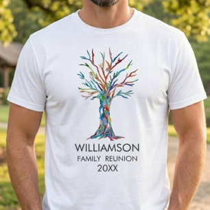T-shirt Family Reunion ArArArArArArArArArArArArbre Familia