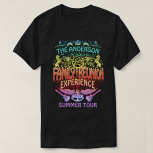T-shirt Family Reunion Band Retro les années 70 Concert Lo