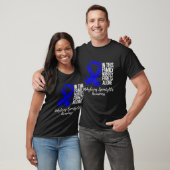 T-shirt Family Support Ankylosing Spondylitis Awareness (Unisexe)