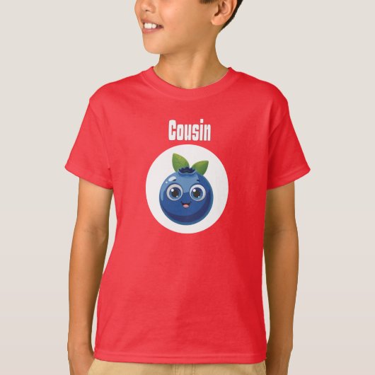 T-shirt Family Vacation - Cousin (boy) (Devant)