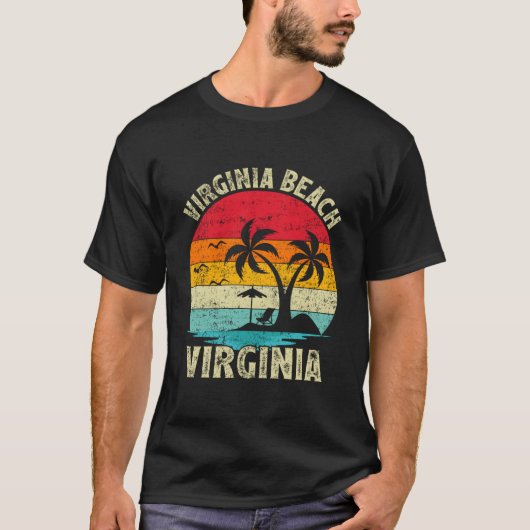 T-shirt Family Vacation Virginia Beach (Devant)