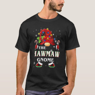 T-shirt Family Xmas Pajama Mawmaw Gnome Buffalo Plaid Matc