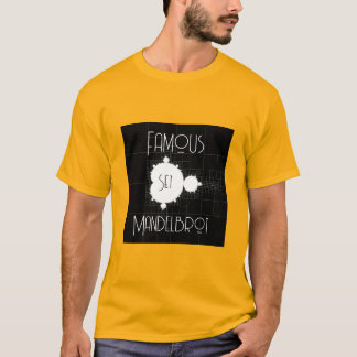 T-shirt Famous Full Mandelbrot Set Personalized Name 