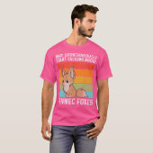 T-shirt Fan de Cute Fennec Fox (Devant entier)