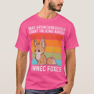 T-shirt Fan de Cute Fennec Fox