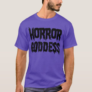 T-shirt Fan de films d'horreur Déesse de l'horreur vintage