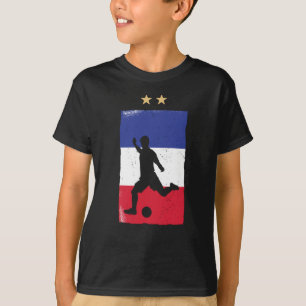 T-shirt Fan de football France Chemise Française