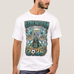 T-Shirt Fan de l'Ouzbékistan 2026
