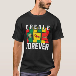 T-shirt Fan de Zydeco Creole pour toujours de la musique e