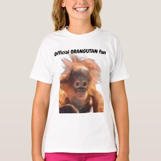 T-shirt Fan d'orang-outan (Devant)