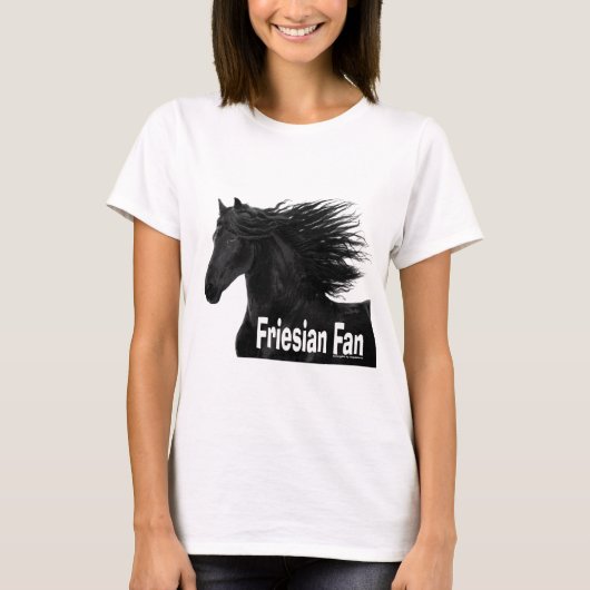 T-shirt Fan frisonne (Devant)