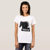 T-shirt Fan frisonne (Devant entier)