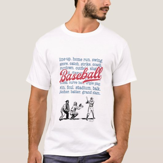 T-shirt Fan Shirt De Baseball (Devant)