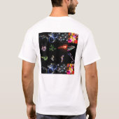 T-shirt Fanatique de fractale (Dos)