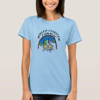 T-shirt Fanatique de montagnes russes
