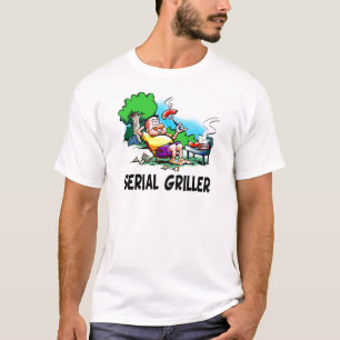 T-shirt Fanatique périodique de BBQ de gril