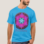 T-shirt Fancied Namaste Kaleidoscope (Devant)