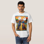 T-shirt Fancy a pint (Devant entier)