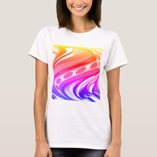 T-shirt Fancy fun art torsion mode (Devant)