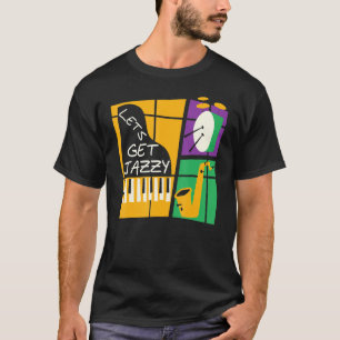 T-shirt Fancy Mardi Gras Costume De Fête Laissons Obtenir