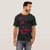 T-shirt Fancy mère clucker poulet (Devant entier)