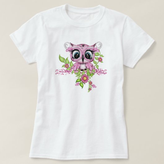 T-Shirt Fancy Owl (Design devant)