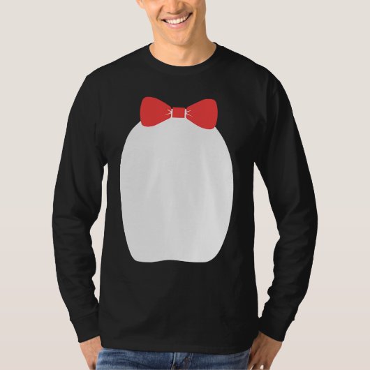 T-shirt Fancy Penguin Bow Tie Halloween Costume (Devant)