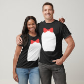 T-shirt Fancy Penguin Bow Tie Halloween Costume (Unisexe)