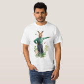 T-SHIRT FANCY RABBIT AGRICULTEUR (Devant entier)