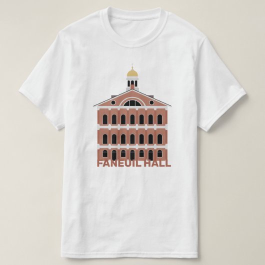 T-shirt Faneuil Hall (Design devant)
