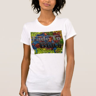 T-shirt Fanez-vous pour noircir - l'arrière - plan vert