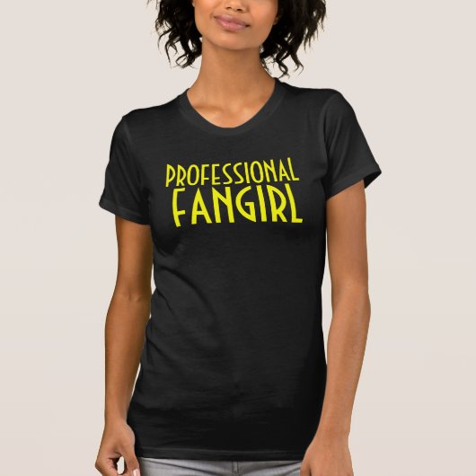 T-shirt Fangirl professionnel (Devant)