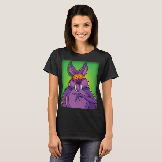 T-shirt Fangley de Defenders of Monstro City (Devant entier)