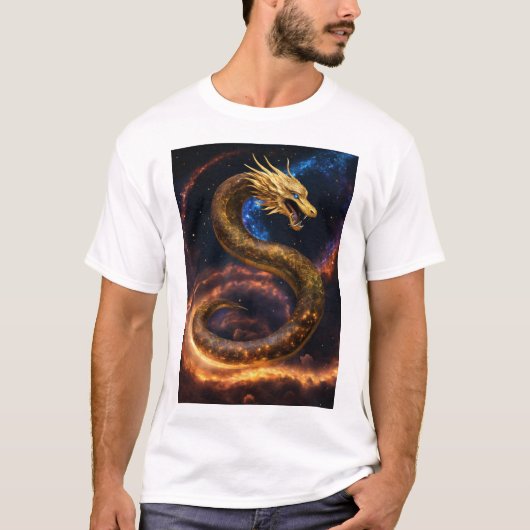 T-shirt Fanion du Serpent céleste (Devant)