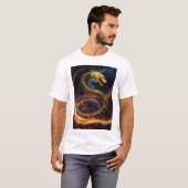 T-shirt Fanion du Serpent céleste (Devant entier)