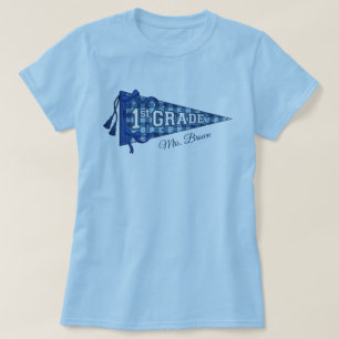 T-shirt Fanion personnalisé pour la 1re année d'école Ense