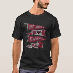 T-shirt Fanions en détresse de Saint Josephs University Ha